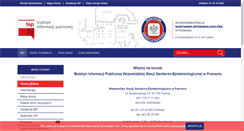 Desktop Screenshot of bip.wsse-poznan.pl
